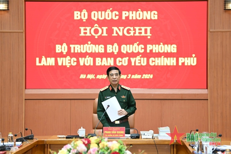 Đại tướng Phan Văn Giang: Ban Cơ yếu Chính phủ phải bảo đảm tuyệt đối bí mật, thực hiện tốt công tác bảo vệ chính trị nội bộ